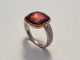 Bague 51 Pomellato Sherazade - Bague en or blanc, tourmaline et diamants 58 Facettes