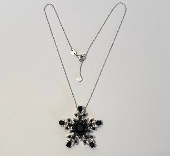 Collier Pasquale Bruni Guirlande - Collier en or blanc, diamants et onyx 58 Facettes