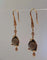 Boucles d'oreilles Pasquale Bruni Sissi - Boucles d'oreilles pendantes en or jaune 18 carats, quartz fumé et diamants 58 Facettes