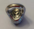 Bague 53 Chantecler Chérie - Bague en or blanc 18 carats, onyx et diamants 58 Facettes