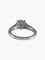 Bague 52 Solitaire - Bague en or blanc 18 ct et diamants 58 Facettes 6489A