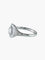 Bague 53 Bague solitaire en or blanc 18 ct avec diamants 58 Facettes 7157A