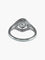Bague 53 Bague solitaire en or blanc 18 ct avec diamants 58 Facettes 7157A