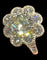 Bague 54 Bague en or jaune 18 carats avec diamants taille ancienne 58 Facettes 7601 A
