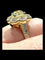Bague 54 Bague en or jaune 18 carats avec diamants taille ancienne 58 Facettes 7601 A