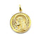 Pendentif Sellier - Médaille Vierge Marie ajourée en or jaune 18k 58 Facettes 234
