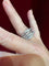 Bague 55.5 Bague en or blanc 18 carats et diamants 58 Facettes 7819 A