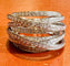 Bague 55.5 Bague en or blanc 18 carats et diamants 58 Facettes 7819 A