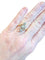 Bague 58 Bague toi et moi en or jaune 18 carats, perles et diamants taille rose 58 Facettes 4238 A