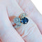 Bague 54 Bague Toi et Moi - Bague en or jaune 18 ct, diamant et saphir 58 Facettes 7869 A