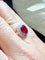 Bague 52 Bague Pompadour en or blanc 18 carats, rubis et diamants 58 Facettes 4620 A