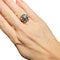 Bague 52 Bague étoile de fiançailles en or blanc 18 carats et diamants 58 Facettes 7872 A