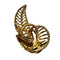 Boucles d'oreilles Boucles d’oreilles clips feuillage à volutes en or jaune 18 carats 58 Facettes 7912 A