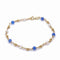 Bracelet Circula - Bracelet en or jaune 18k avec perles de culture et calcédoine bleue 58 Facettes 223