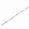 Bracelet Circula - Bracelet en or jaune 18k avec perles de culture et calcédoine bleue 58 Facettes 223