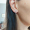 Boucles d'oreilles Essentia - Boucles d’oreilles pendantes en or blanc 18k et diamants poire 58 Facettes 215