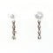 Boucles d'oreilles Essentia - Boucles d’oreilles pendantes en or blanc 18k et diamants poire 58 Facettes 215