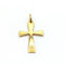 Pendentif Pendentif croix rayonnante en or jaune 18k 58 Facettes 196