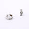Boucles d'oreilles Lunaria - Créoles en or blanc 18k et diamants 58 Facettes 198