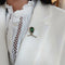 Pendentif Attache - Pendentif-broche en or jaune et or blanc 18k, tourmaline et diamants 58 Facettes 179