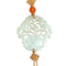 Pendentif Pendentif bouquet en jade sculpté avec cornaline 58 Facettes 79