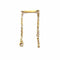Bracelet Gourmette enfant bicolore en or jaune et gris 14K 58 Facettes 238