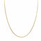 Collier Chaîne maille forçat en or jaune 18k 58 Facettes 235