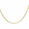 Collier Chaîne maille forçat en or jaune 18k 58 Facettes 235