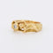 Bague 60 Bague Art nouveau décor de femmes en or jaune 18 carats et diamant 58 Facettes 233