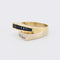 Bague 52 Bague vintage - Deux ors 14 carats, saphirs et diamants 58 Facettes 39