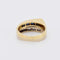 Bague 52 Bague vintage - Deux ors 14 carats, saphirs et diamants 58 Facettes 39