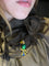 Broche Broche perroquet précieux en or jaune et émail 58 Facettes