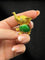 Broche Broche « Dumbo » éléphant en émaux verts et diamant 58 Facettes