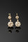 Boucles d'oreilles Touch of Light - Boucles d'oreilles en or jaune serties de diamants 58 Facettes