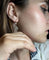 Boucles d'oreilles Touch of Light - Boucles d'oreilles en or jaune serties de diamants 58 Facettes