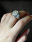 Bague 58 Le Seigneur de la Lumière - Bague en or blanc pavée de diamants 58 Facettes