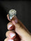 Bague 58 Le Seigneur de la Lumière - Bague en or blanc pavée de diamants 58 Facettes