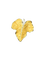 Broche Broche feuille de lierre en or jaune et diamants 58 Facettes