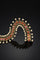Bracelet Moretti Fiumani Girotondo - Bracelet en or jaune et grenats 58 Facettes