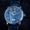 Montre Montblanc Star 4810 - Montre automatique en acier, cadran bleu guilloché 58 Facettes 22262