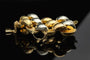 Bracelet Bracelet Tank « Échiquier de lumière » en or 18 carats tricolore 58 Facettes