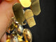 Bracelet Bracelet Tank « Échiquier de lumière » en or 18 carats tricolore 58 Facettes
