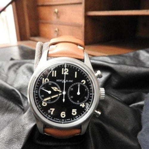 Montre Montblanc 1858 - Montre chronographe 58 Facettes 16172