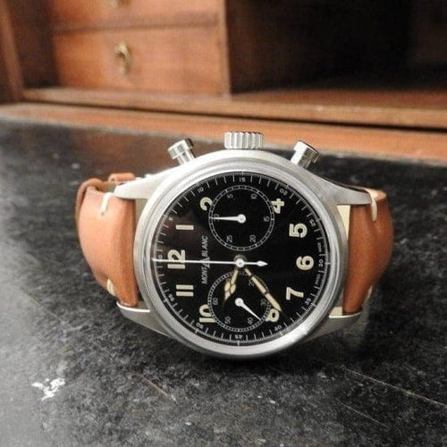 Montre Montblanc 1858 - Montre chronographe 58 Facettes 16172