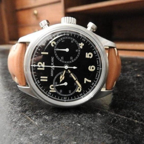 Montre Montblanc 1858 - Montre chronographe 58 Facettes 16172