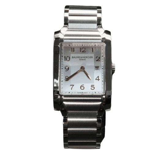 Montre Baume & Mercier Hampton - Montre à quartz en acier inoxydable 58 Facettes 3876