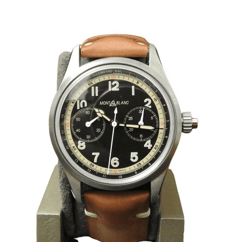 Montre Montblanc - Montre chronographe monopoussoir calibre 25.12 58 Facettes 3789