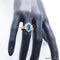 Bague 54 Bague en or jaune 18 carats avec saphir et diamants 58 Facettes 4803