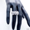 Bague 49.5 Bague en platine des années 1930 en diamants taille ancienne 58 Facettes 4169
