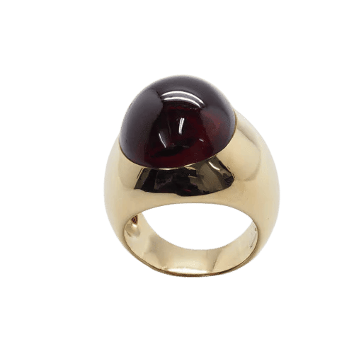 Bague 51 Pomellato - Bague en or jaune au grenat 58 Facettes 4405